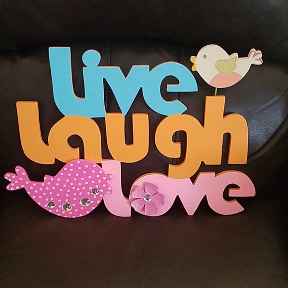 Hobby Lobby Wall Decor Live Laugh Love Wall Hanger Poshmark